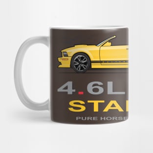 yellow convertible Mug